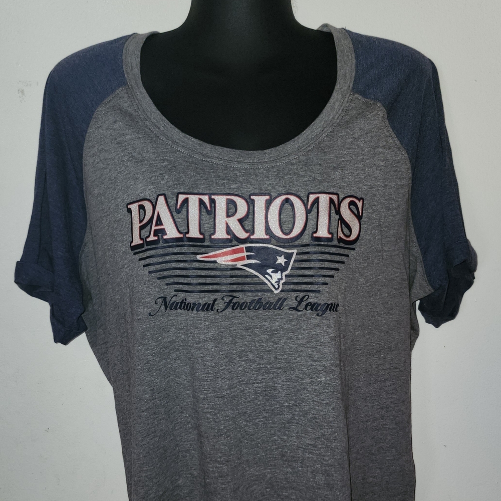 Patriots Gray and Blue T-Shirt